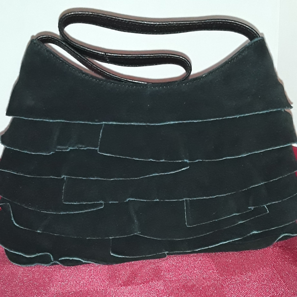 Cold water creek suede bag